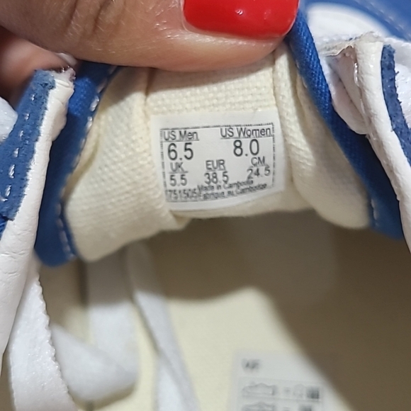 Vans sneakers w8 m6.5 - Picture 3 of 4